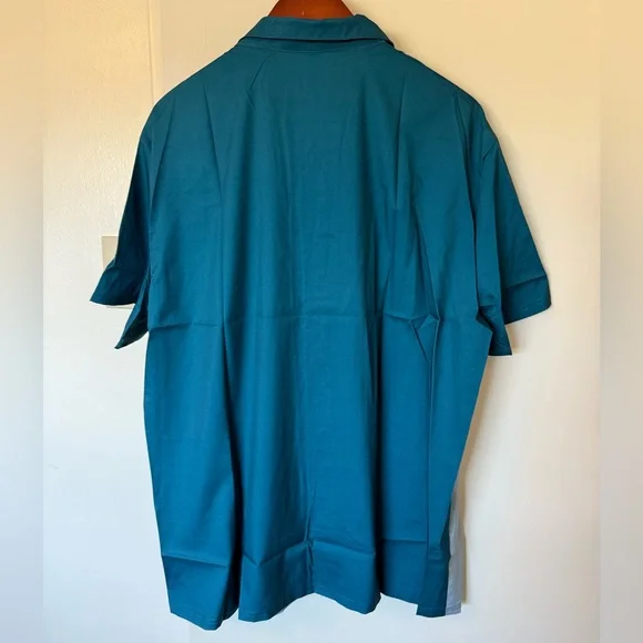 Men Retro Short Sleeve Camp Shirt Button Down
Loose Cuban Style Bowling Shirt - Picture 2 of 5